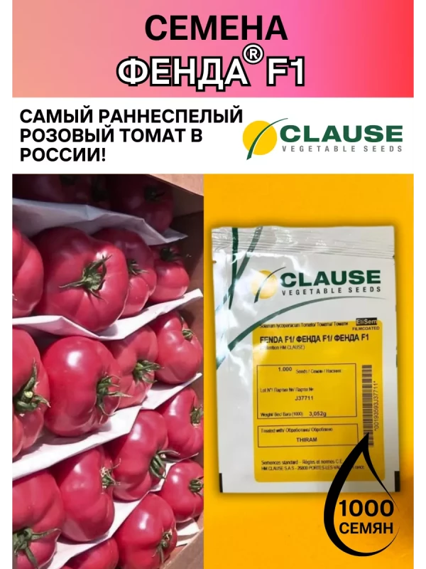 Фенда F1 1000 штук семена томата